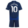 Maillot de Supporter Manchester United Rashford 10 Extérieur 2024-25 Pour Enfant